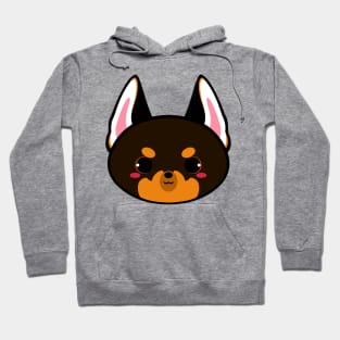 Cute Doberman Dog Hoodie